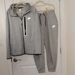 Nike Gray Hoodie and Joggers Set